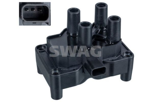Ateşleme Bobini  Mazda 2 Sedan (DY)(03.2003->)  SWAG 50 93 7555