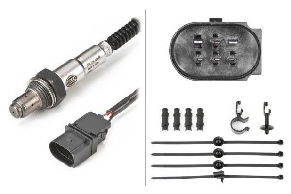 Oksijen (Lambda) Sensörü  Audi A2 (8Z)(06.2000->)  HELLA 6PA 009 166-841