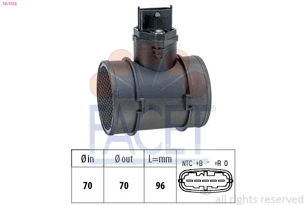 Hava Debimetresi  MAGNETI MARELLI 259003451000