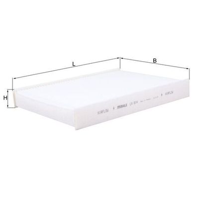 Polen Filtresi  Peugeot 508 SW (10.2010->)  MAHLE LA 814