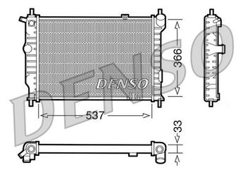 Su Radyatörü  DENSO DRM20010  DRM20010 1300108
