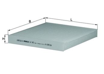 Polen Filtresi  MAHLE LA 343  971332G000 971332B010 87902G000A 08790-2G000A 87903K000A 08790-3K000A 87903K000 087903K000 971332B 971332B010AT 971333K000 976193K000 9999Z07025 F784DQ7AA P87902G000A S971332B010 S971332B010AT 087902G000A 087903K000A 97133-2B010 97133-2G000 P8790-2G-000A