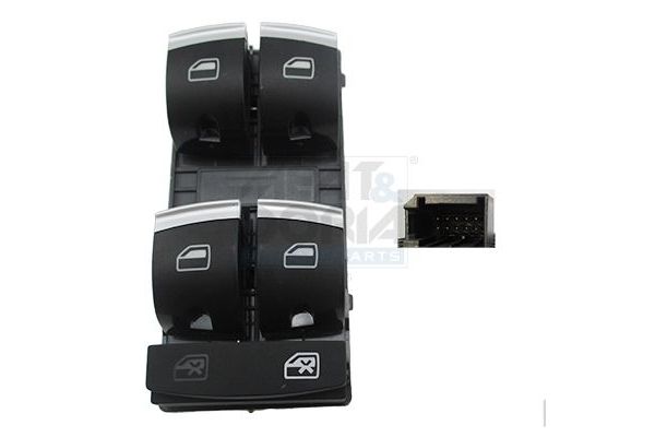 Cam Açma Düğmesi Ön Sağ Audi Q7 (4L)(03.2006->)  MAHER 35840