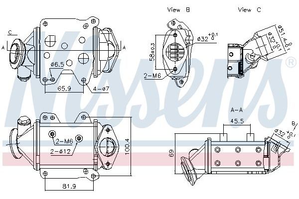 Egr Soğutucu  NISSENS 989457