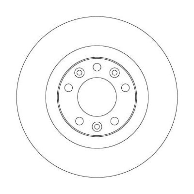 Fren Disk Ayna Arka Sağ ve Sol Peugeot 308 SW (P5)(07.2021->)  TRW DF6667