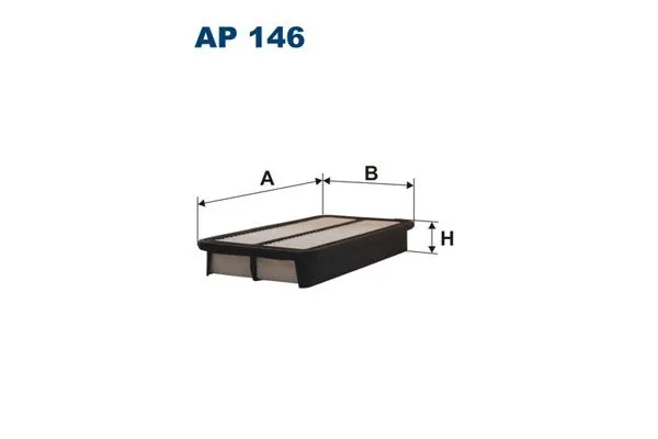 Hava Filtresi  Toyota Avensis (T22)(1998->)  FILTRON AP 146
