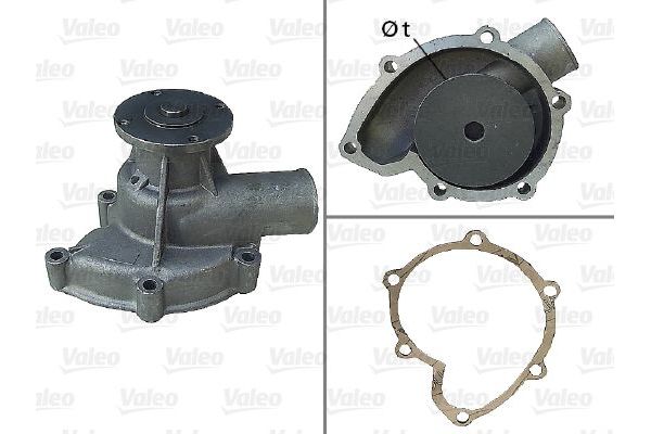 Devirdaim Su Pompası  BMW 5 Serisi Sedan (E12)(1974->)  VALEO 506070