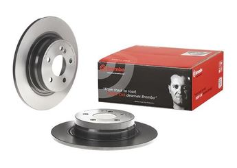 Fren Disk Ayna Arka Sağ ve Sol BREMBO 08.A612.41  A2044231512 2044230612 2044230912 2044231512 A2044230612 A2044230912