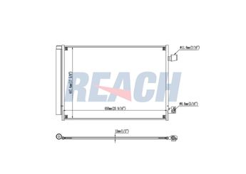 Klima Radyatörü  MAHLE AC 1201 000S  995000201 0995000201 A0995000201 1305735PDH 1.30.5735.PDH