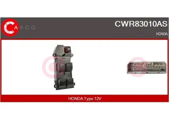 Cam Açma Düğmesi Ön Sol MCAR AN-900  35750TGDH01 35750-TGD-H01