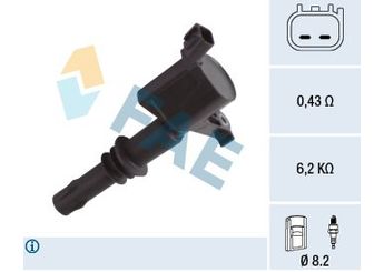 Ateşleme Bobini  DELPHI GN10182-11B1  3L3Z12029BA 8L3212029A DG511 3L3E12A366CA 3L3E-12A36-6CA 3L3U12A366BB 3L3U-12A36-6BB 3L3Z-12029-BA 4587261 134027