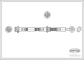 Fren Hortumu Arka Sağ veya Sol MGA 51333  46211AV710 46211AV01A 46211AV715