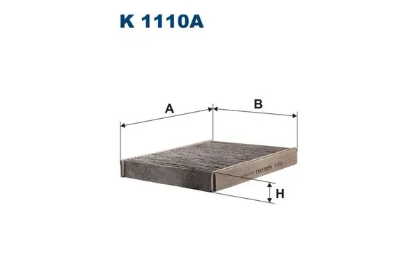 Polen Filtresi  Ford Fusion (CBK)(2002->)  FILTRON K 1110A