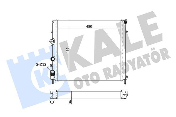 Su Radyatörü  KALE 196900