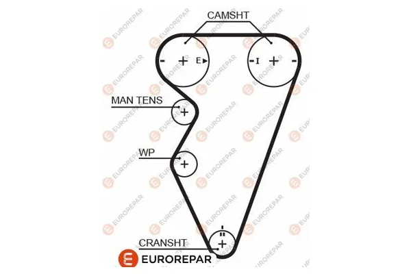 Triger Kayışı  MG Rover MGF (RD)(1995->2002)  EUROREPAR 1633137980