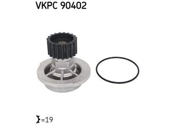 Devirdaim Su Pompası  SKF VKPC 90402  96352650 9022101 96872702 96930074 96182871