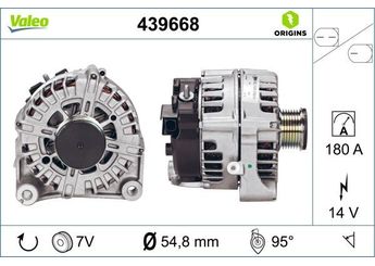 Alternatör  VALEO 439668  12317803724 12317808074 12 31 7 803 724 12 31 7 808 074 7803724 7 803 724 7808074 7 808 074