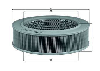 Hava Filtresi  MAHLE LX 264  A0010949504 5005831 5009064 A790X9601AAA A810X9601KA EFA256 25062205 93892087 9974119 10940405 0010940405 10949504 0010949504 A0010940405 1415169