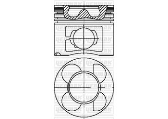 Piston (84.50MM-0.50)  GOETZE 87-70230-050  8770230050 11217787000 7787000 11 21 7 787 000 LFL000640