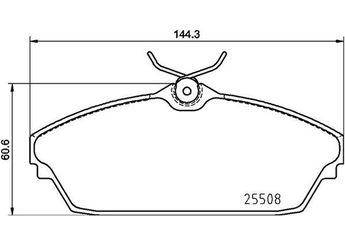 Fren Disk Balata Ön MAGNETI MARELLI 363700482003  T4N13433 271942100114 271942100115