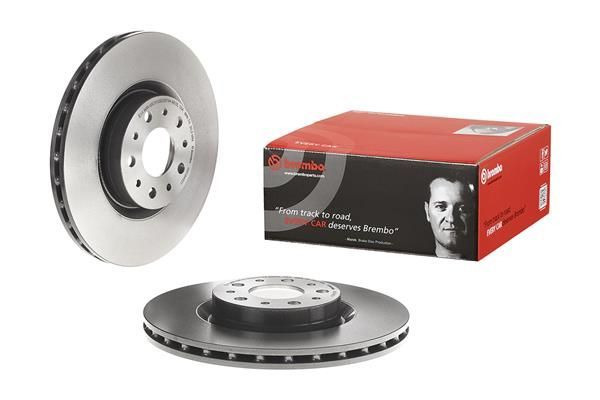 Fren Disk Ayna Ön Sağ ve Sol Fiat Egea (356) Sedan (2016->)  BREMBO 09.C645.21