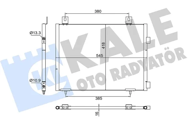 Klima Radyatörü  KALE 382795