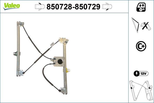 Cam Krikosu Ön Sol VALEO 850728