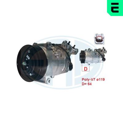 Klima Kompresörü  Renault Scenic III (04.2009->)  ERA 670135
