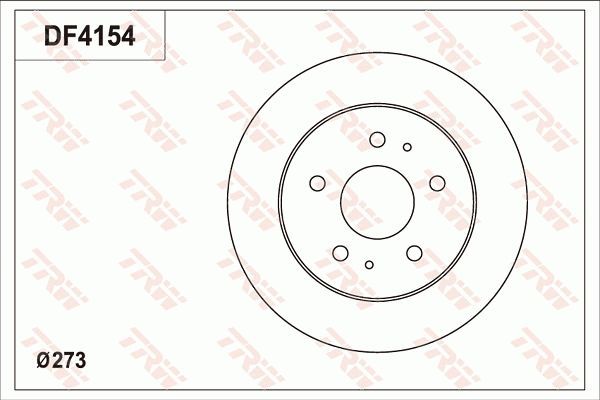 Fren Disk Ayna Ön Sağ ve Sol Daihatsu Terios (J2...)(2006->2013)  MGA 50403