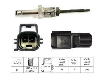 Egzoz Sıcaklık Sensörü  FORD ORJINAL H1B112B591BB  H1B112B591BB 2122968 H1B1-12B591-BB