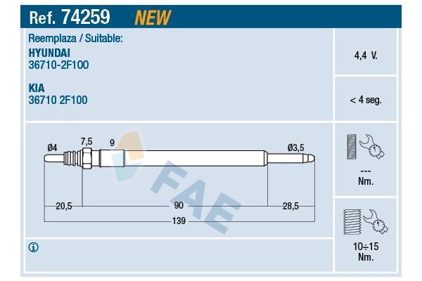 Isıtma Bujisi  SVAC SV181