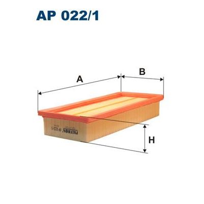Hava Filtresi  Fiat Punto (188) 3/5 Kapı (06.2003->)  FILTRON AP 022/1