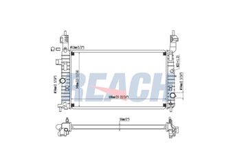 Su Radyatörü  BSG 65-520-069  13130042 1300255 1300254 13130038