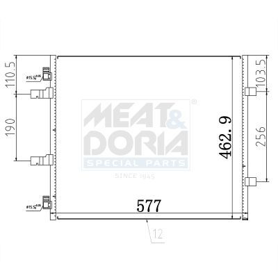 Klima Radyatörü  NRF 35960