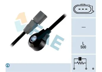 Vuruntu Sensörü  FAE 60174  6E905376B 06E 905 376 B 6E905377B 06E 905 377 B 6E905377C 06E 905 377 C 6E905377K 06E 905 377 K 95860612120 958 606 121 20 95860612121 958 606 121 21 KS356 KS-356