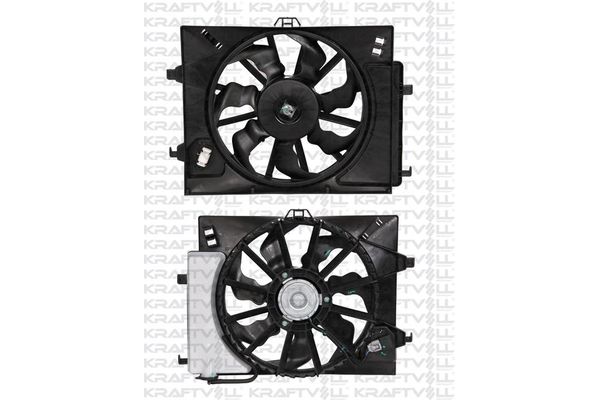 Radyatör Fan ve Motoru  KRAFTVOLL 08120020