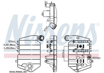 Radyatör Yedek Su Deposu  NISSENS 996024  1626237