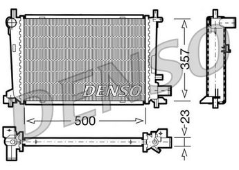 Su Radyatörü  DENSO DRM10038  DRM10038 1001859 96FB8005LB 1E0315200