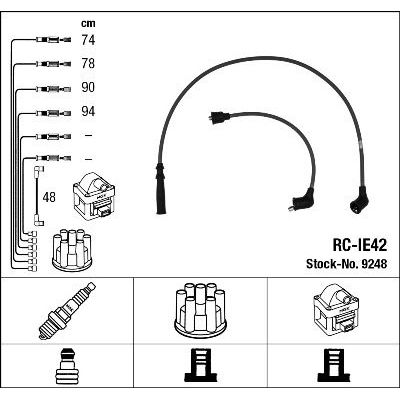 Buji Kablosu  NGK 9248
