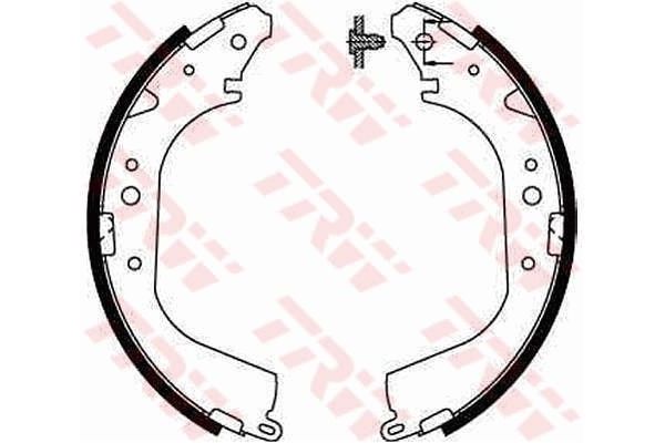 Fren Pabuçlu Balata Arka Nissan Patrol GR (Y60)(09.1988->)  TRW GS8502