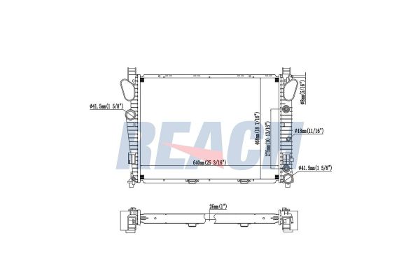Su Radyatörü  BEHR CR 304 000P