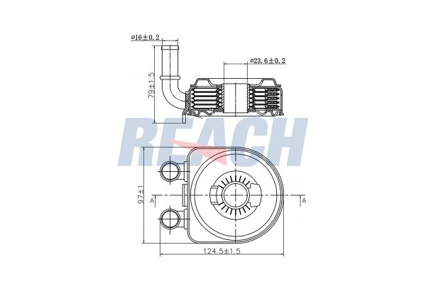 Motor Yağ Soğutucu  FASE 22-223-001