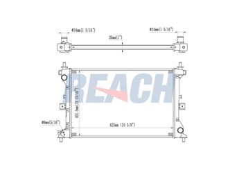 Su Radyatörü  RADISEN RR 606383  1770060R00 RR606383