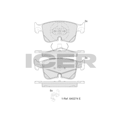 Fren Disk Balata Ön Cupra Formentor (KM7)(08.2020->)  AYD 60948A