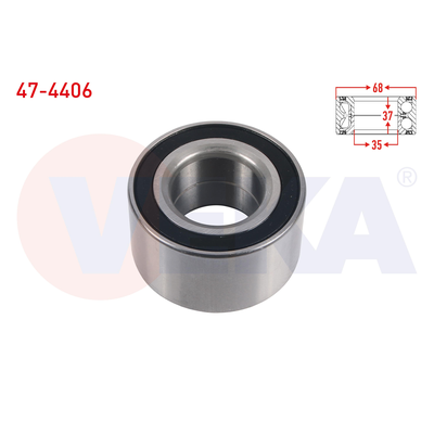 Teker Rulmanı Ön Sağ veya Sol Skoda Felicia Combi (795)(11.1994->)  VEKA 47-4406