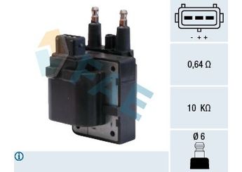 Ateşleme Bobini  TEKNOPARTS RN-BB-005  7700863020 7700865923 70863020 7701041607 708630207 77 00 863 020 77 00 865 923 77 01 041 607 70863020-7