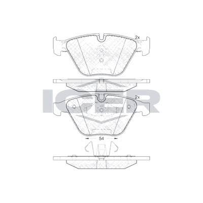 Fren Disk Balata Ön BMW 3 Serisi Sedan (F30)(2011->)  KRAFTVOLL 07010622