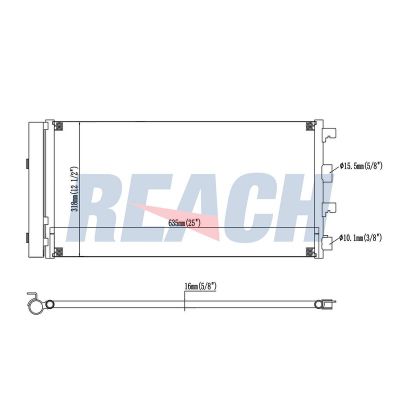 Klima Radyatörü  MGA 82242