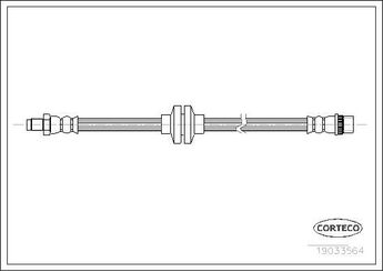 Fren Hortumu Ön Sağ veya Sol BSG 75-730-023  8200129954 462104767R 8200597210