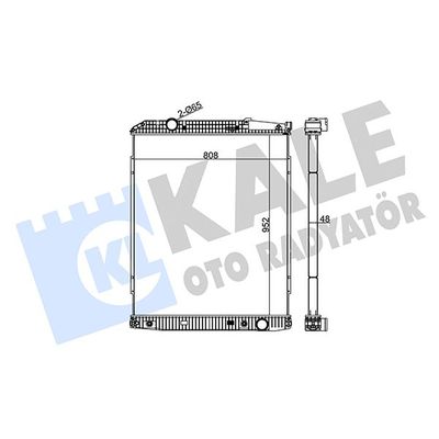 Su Radyatörü  KALE 349405
